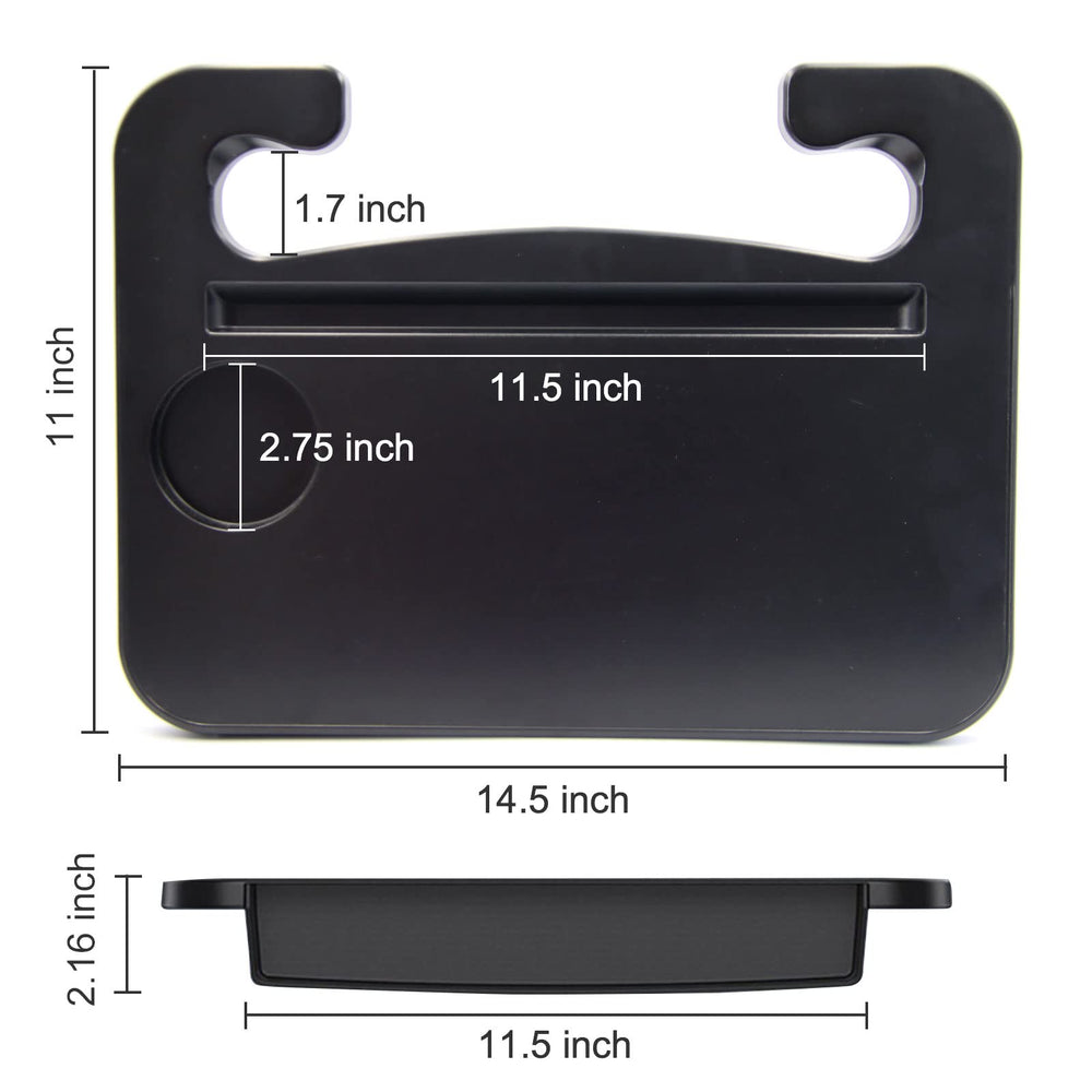 Gihunk steering wheel tray car-seat-gap-filler adds extra storage
