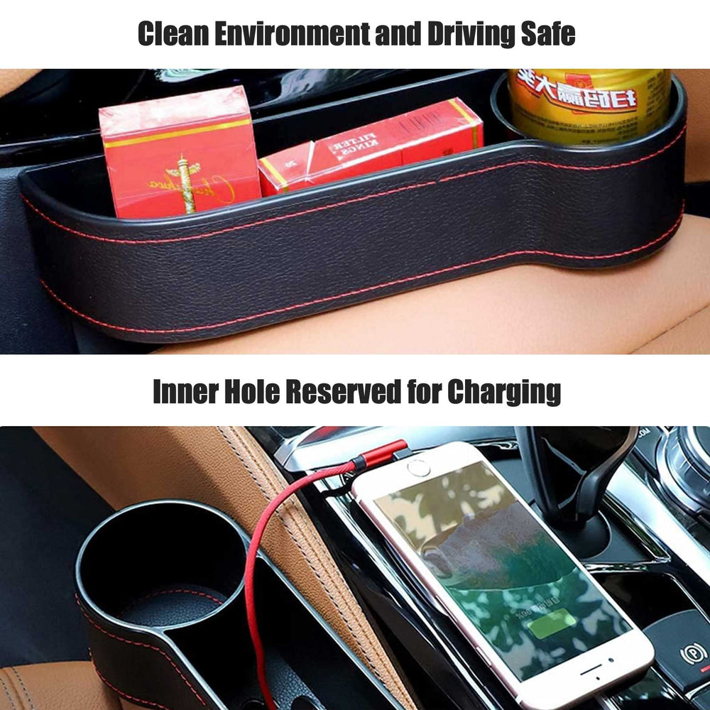 Gihunk water-resistant PU leather cleans easily after spills.