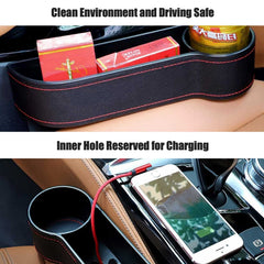 Gihunk water-resistant PU leather cleans easily after spills.
