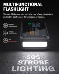 GIMFOOM S4000 EVA carrying case keeps accessories organized.