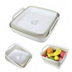 GIMWA collapsible wash basin for baby bottles, compact for small kitchens.
