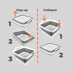 GIMWA leakproof basin with silicone seal keeps edges dry.