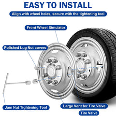 GINDAOLULU design with heat-dissipation holes for safer long drives