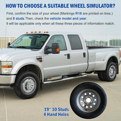 GINDAOLULU polished lug nuts kit ensures secure mounting and sleek look.