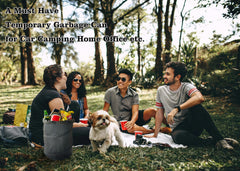 Ginsco easy-clean reusable trash bin for simple maintenance