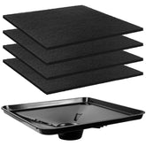 Giokyi 17892 transmission drain pan with splash pads; durable construction for repeated oil changes.