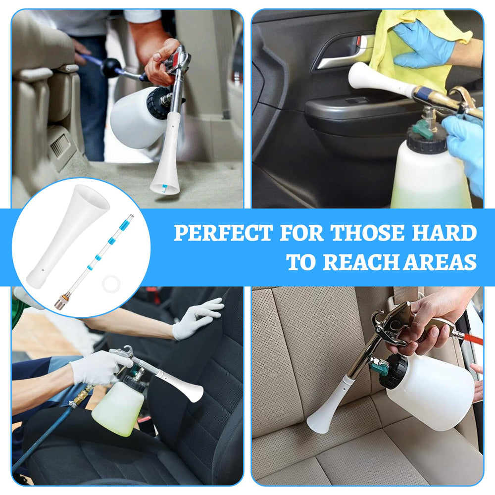 Giokyi air blow out tool assembly aids fast, efficient cleaning.