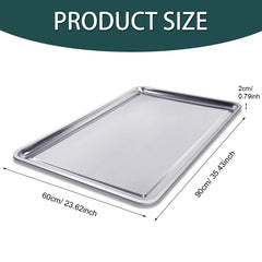 Gisafai stainless steel oil tray rust resistant for durable workshop use