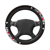 GJdd_diy universal elastic steering wheel cover shows heat-resistant coating for hot days