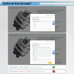 Gjhch alternator installation guide visual for straightforward fitment