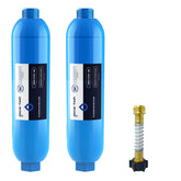 GLACIER FRESH RV water filter housing with durable construction for reliable on-the-go drinking water.