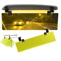 Glare Guard G night visor clip reduces headlight glare for safer night driving.