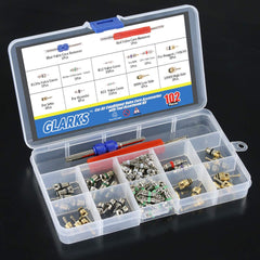 Glarks packaging keeps components organized for professional maintenance