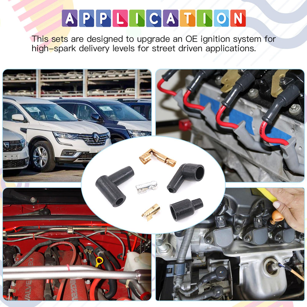 Glarks spark plug coil kit in clear box.