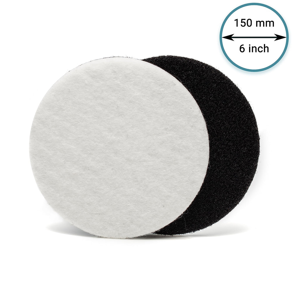 Glass Polish pads suitable for glass, plastic, metal, marble and more.