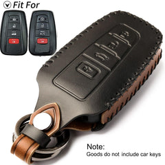 GLECHAZ key fob cover for RAV4; preserves buttons and resists wear.