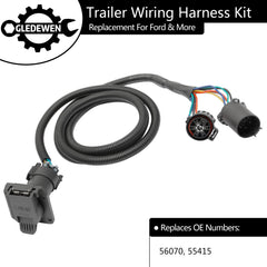Gledewen 7-pin connectors and harness delivering reliable trailer power