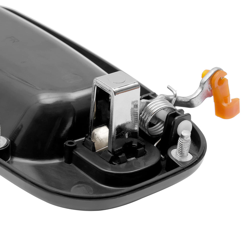 Gledewen black housing door handle provides durable, low-scratch performance.