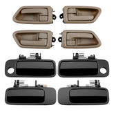 Gledewen Camry front left exterior door handle replacement for smooth operation