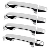 Gledewen chrome exterior door handle front-left for Camry, precise fit.