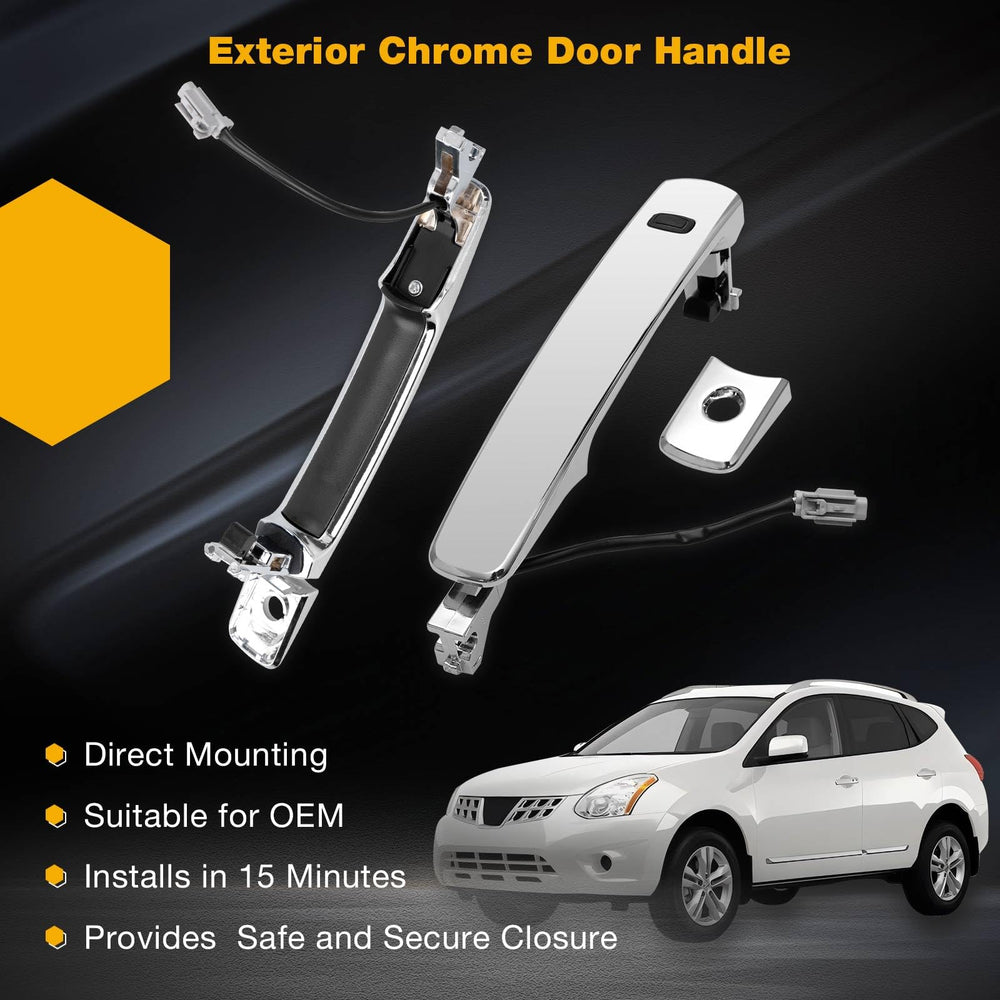 Gledewen chrome finish and reinforced plastic close-up showing durable surface