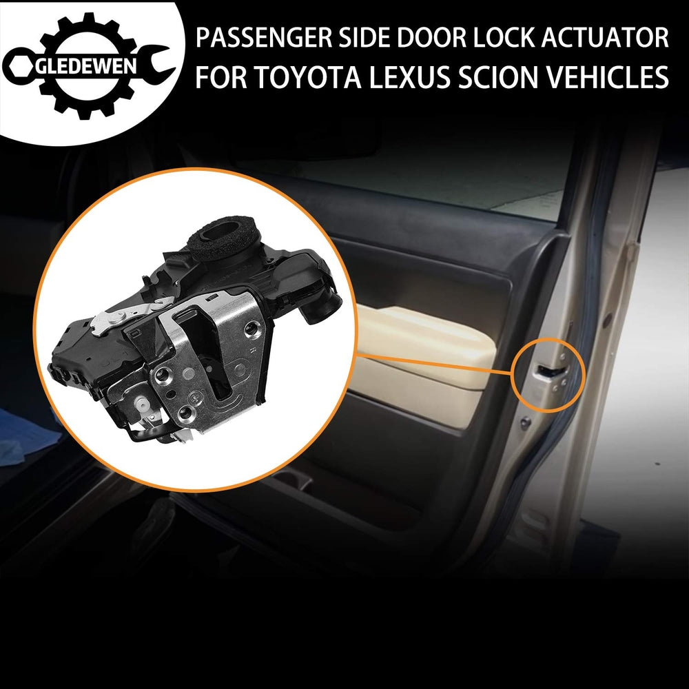 Gledewen front-right door actuator for Sequoia supporting dependable latch action.