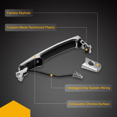 Gledewen durability-tested door handle designed for harsh weather conditions