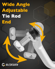 Gledewen easy install two-piece set without special tools