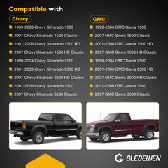 Gledewen easy installation visual shows quick swap