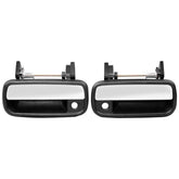 Gledewen exterior door handle front driver side with chrome lever for easy replacement.