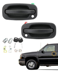 Gledewen exterior left door handle with keyhole for easy replacement.