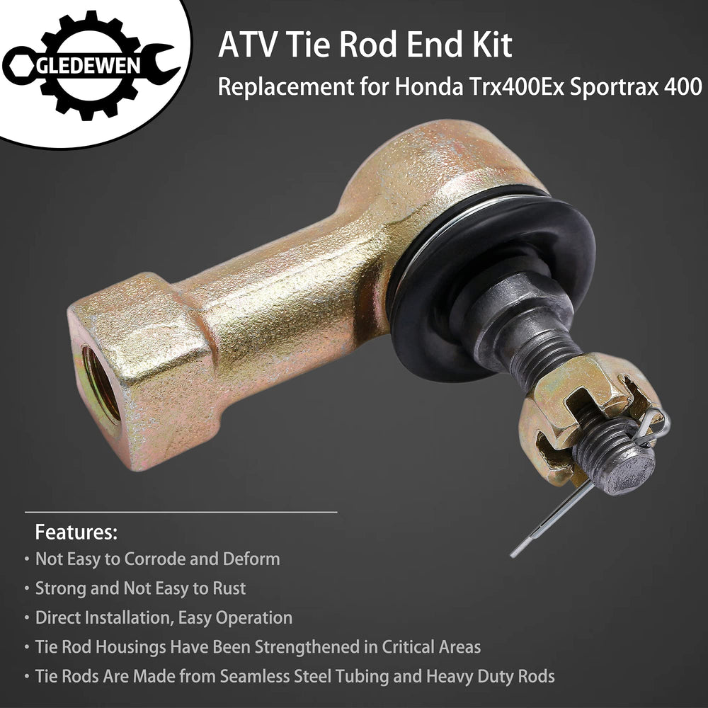 Gledewen four tie rod ends provide durable front-end replacement