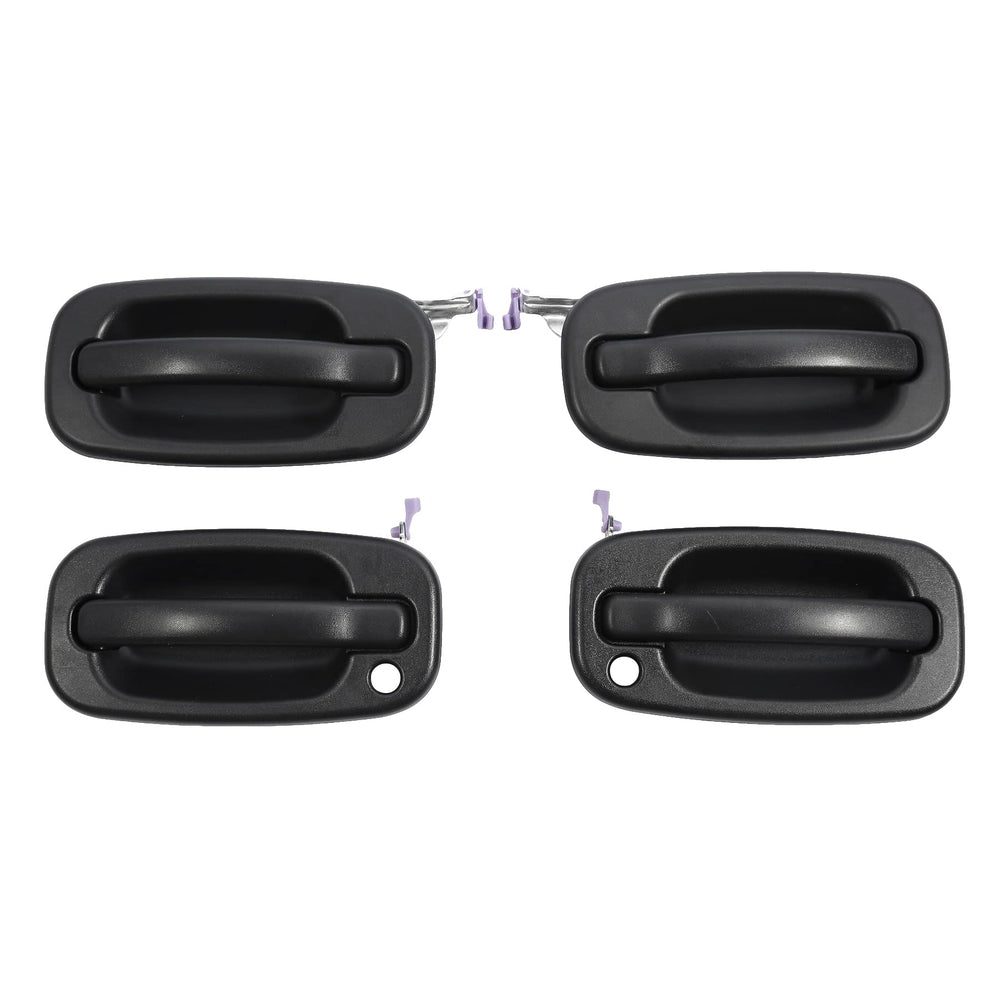 Gledewen front-right exterior door handle with keyhole, durable entry hardware for GM vehicles