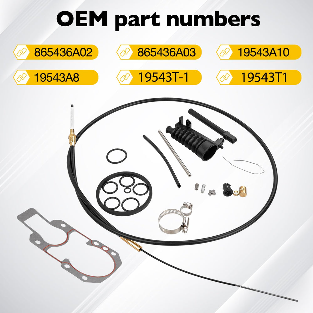 Gledewen gasket-bellows kit image showing OEM-compatible seal for shift cables