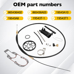 Gledewen gasket-bellows kit image showing OEM-compatible seal for shift cables