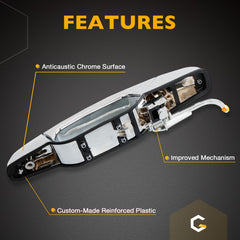 Gledewen installation-ready handle aligns with factory mounting points