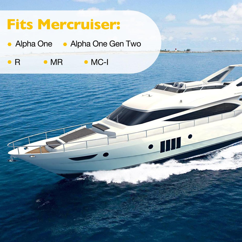 Gledewen MerCruiser compatibility chart for Alpha One models