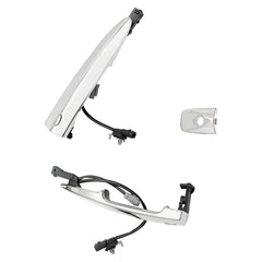 Gledewen OE-replacement chrome door handle ready for installation.