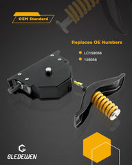Gledewen-offset-cable-spare-tire-win ch demonstrates easy installation and controlled lowering.