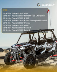 Gledewen Polaris RZR XP-4 Turbo S fitment for 2014–2024 models.