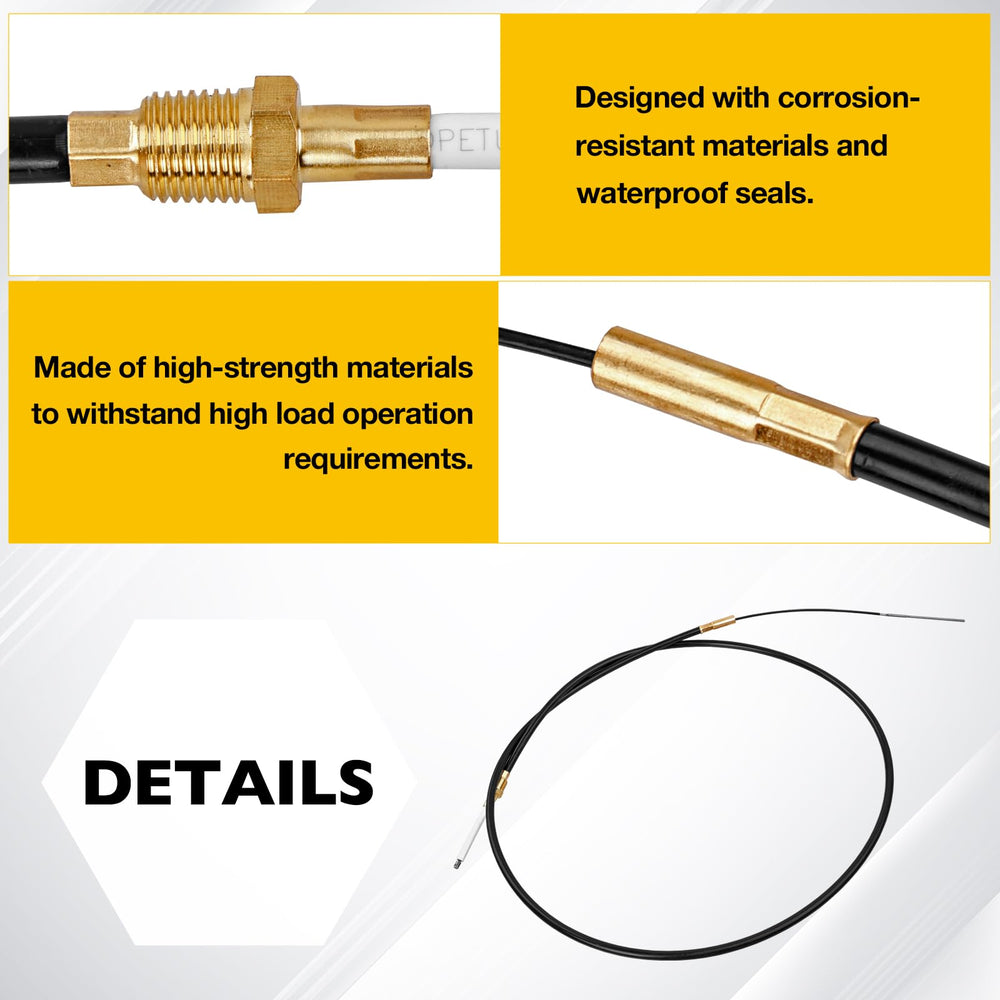 Gledewen shift cable installation process demonstrating easy direct replacement