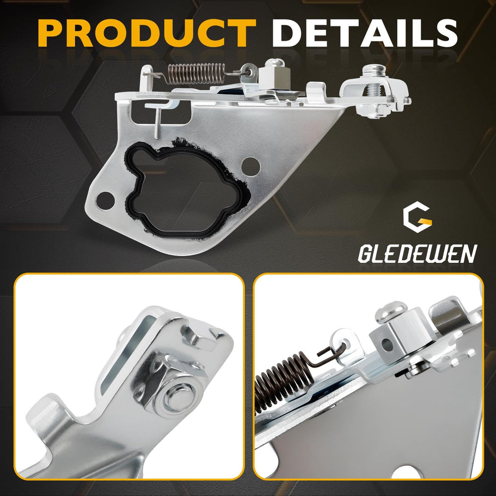 Close-up of Gledewen choke control metal body ready for tough outdoor conditions.