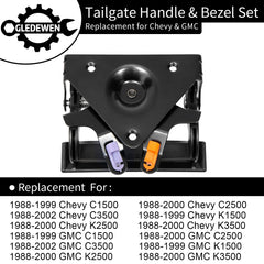 Gledewen tailgate bezel: precise fit and clean appearance.