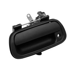 Gledewen tailgate handle with keyhole detail for secure access.
