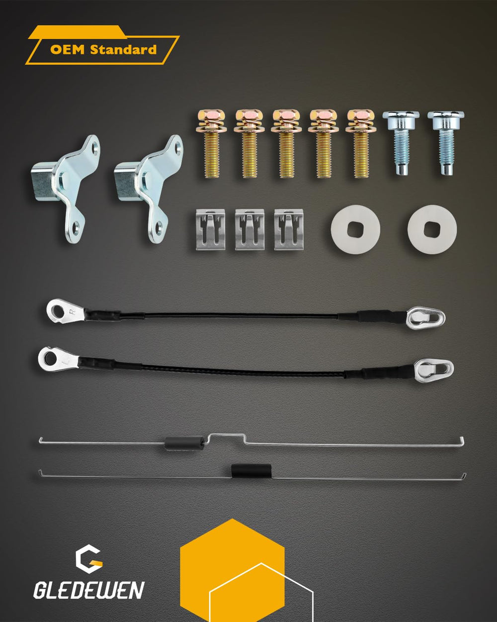 Gledewen tailgate handle latch enables easy door operation