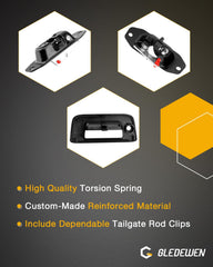 Gledewen tailgate hinge kit right ensures lasting reliability on heavy use