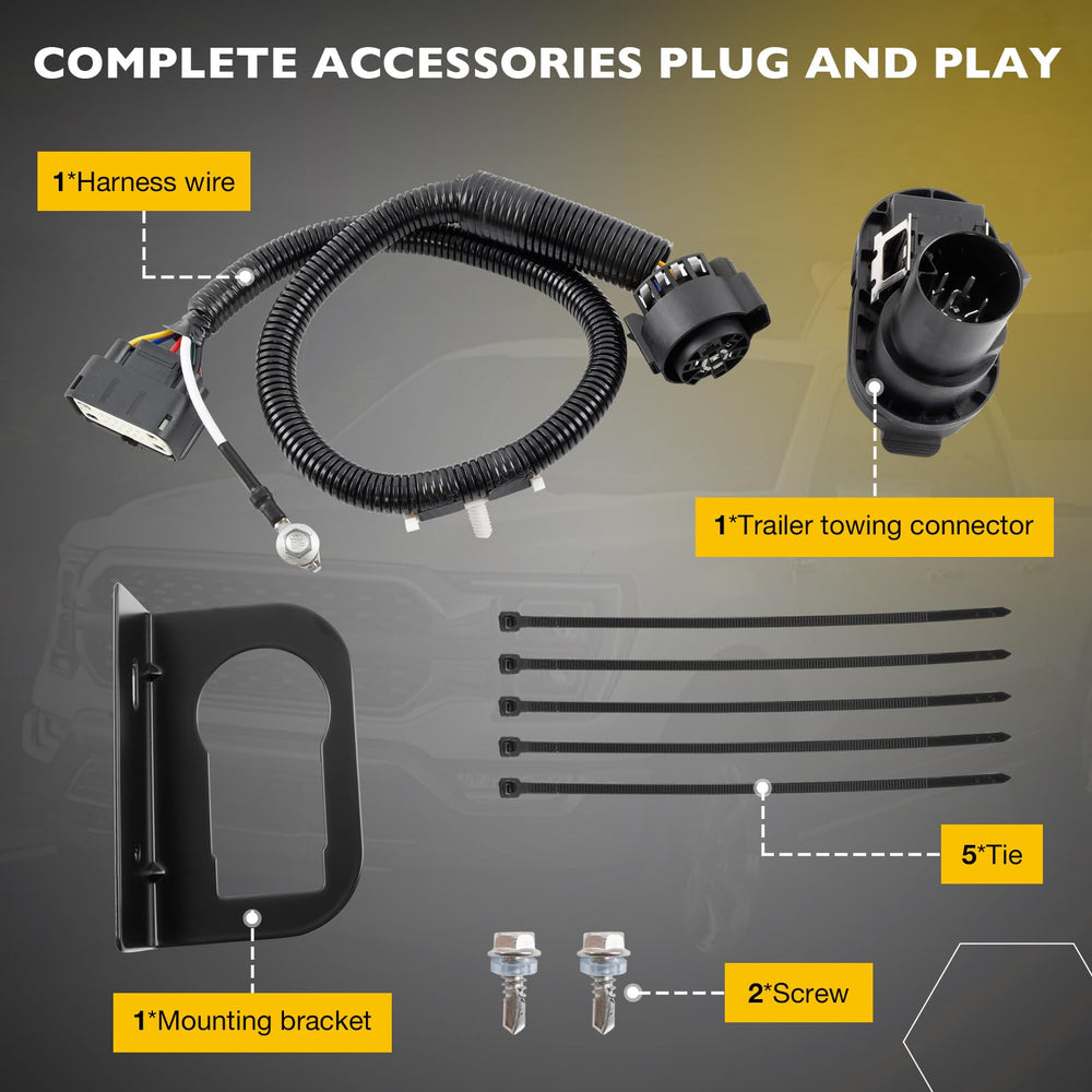 Gledewen mounting bracket aligns with OEM points for easy installation