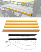 Gledewen trailer tailgate lift system easing loading on a utility trailer