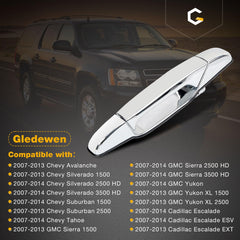 Gledewen weather-resistant chrome endures sun and rain for long-lasting use