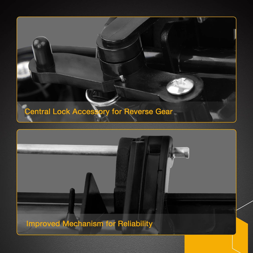 Gledewen 81213 keyhole tailgate handle highlighting secure access feature.